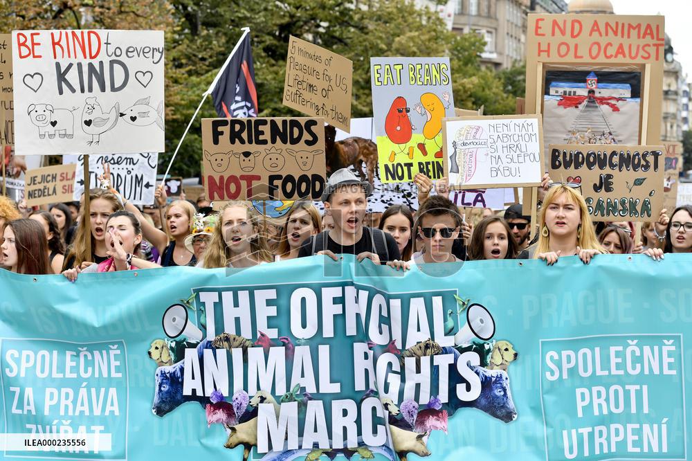 The Official Animal Rights March 2019 in Prague