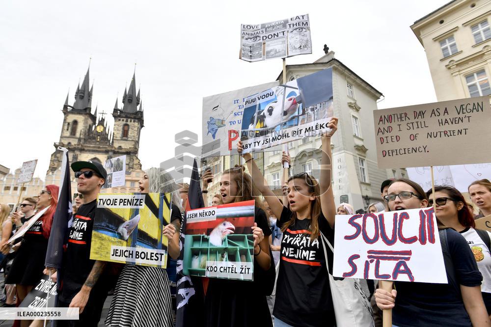 The Official Animal Rights March 2019 in Prague