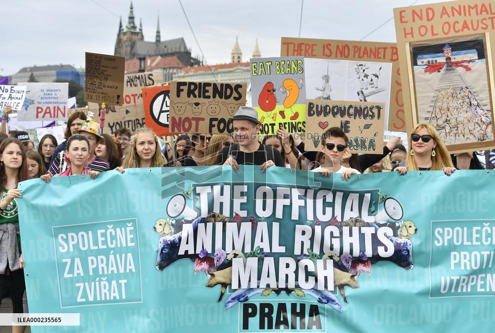 The Official Animal Rights March 2019 in Prague