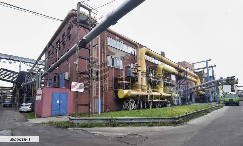 OKK Koksovny, coking company, production area