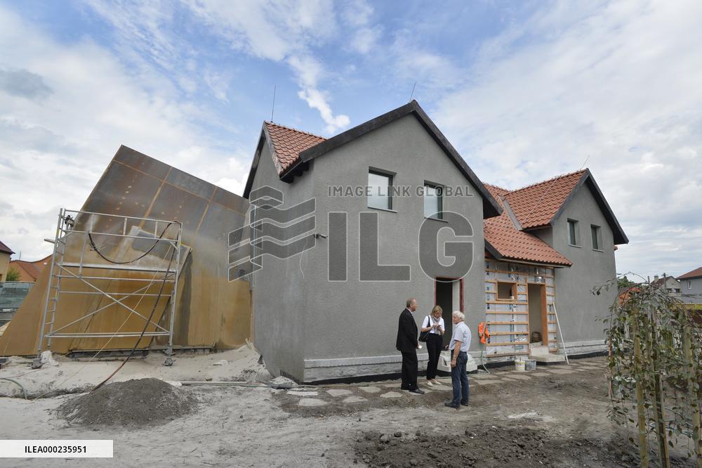 birthplace of Jan Palach, reconstruction, rebuilding to the memorial