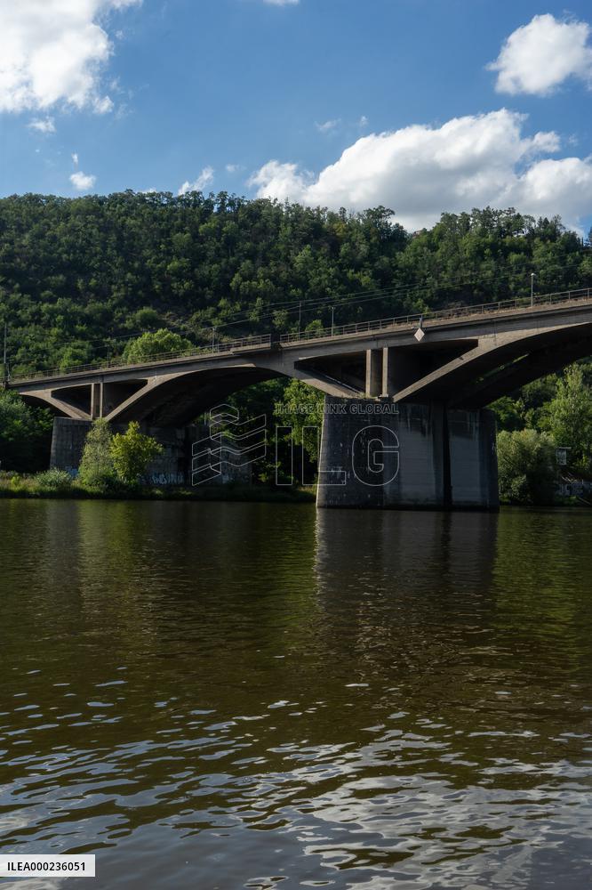 Branik bridge, Prague, Branik