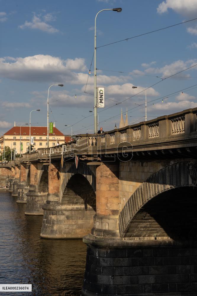 Palacky bridge, Prague