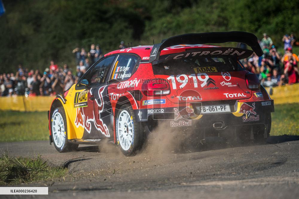 Ogier Sebastien, Ingrassia Julien,  Citroen C3 WRC, WRC, ADAC Rallye Deutschland 2019, Rally of Germany
