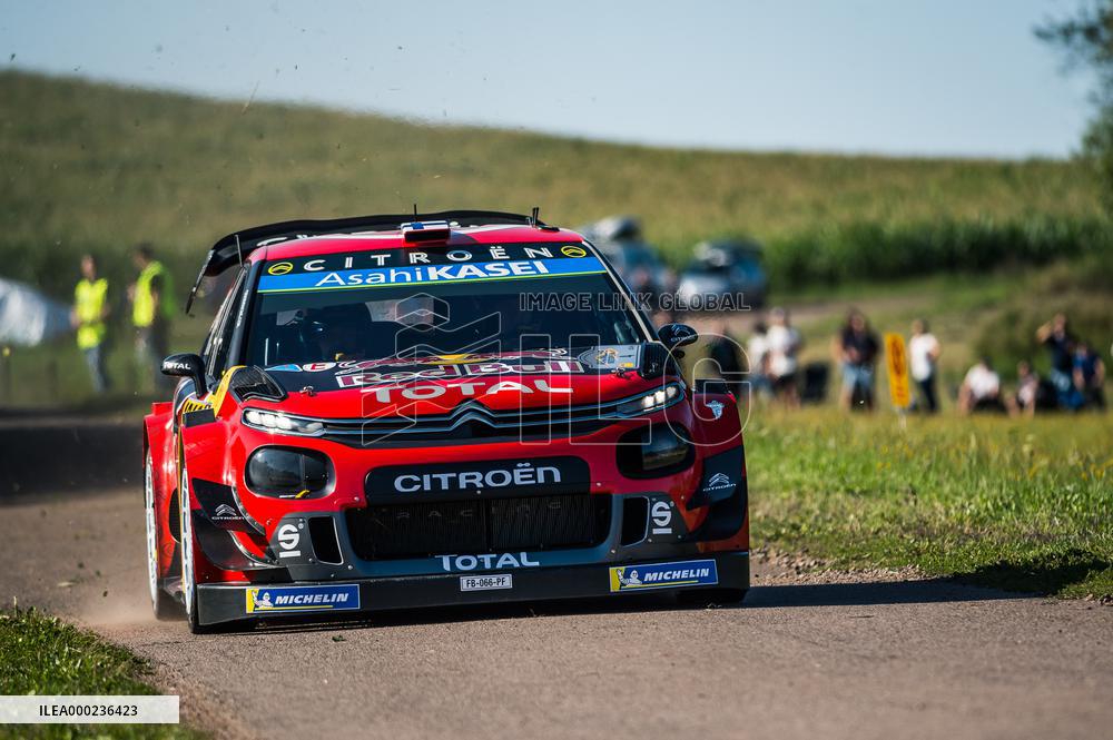 Lappi Esapekka, Ferm Janne, Citroen C3 WRC, WRC, ADAC Rallye Deutschland 2019, Rally of Germany