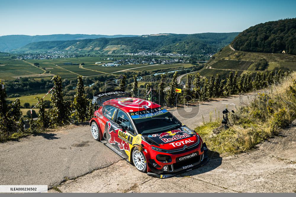 Ogier Sebastien, Ingrassia Julien,  Citroen C3 WRC, WRC, ADAC Rallye Deutschland 2019, Rally of Germany