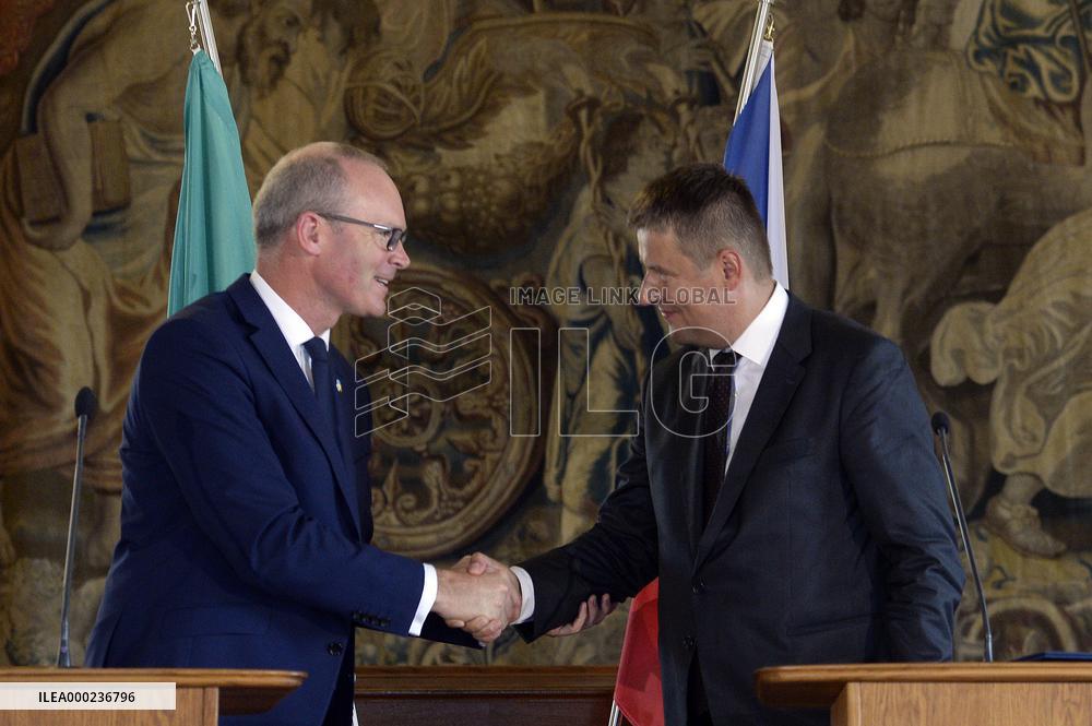 Simon Coveney, Tomas Petricek