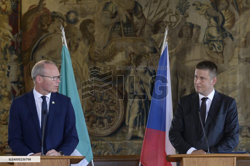 Simon Coveney, Tomas Petricek