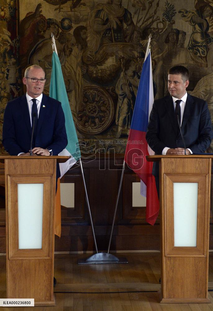 Simon Coveney, Tomas Petricek