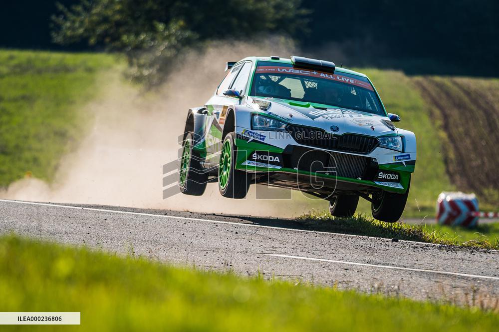 Kopecky Jan, Dresler Pavel, SKODA Fabia R5 evo, WRC, ADAC Rallye Deutschland 2019, Rally of Germany