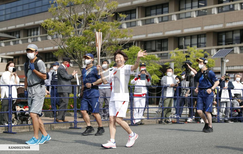 Tokyo Olympic torch relay