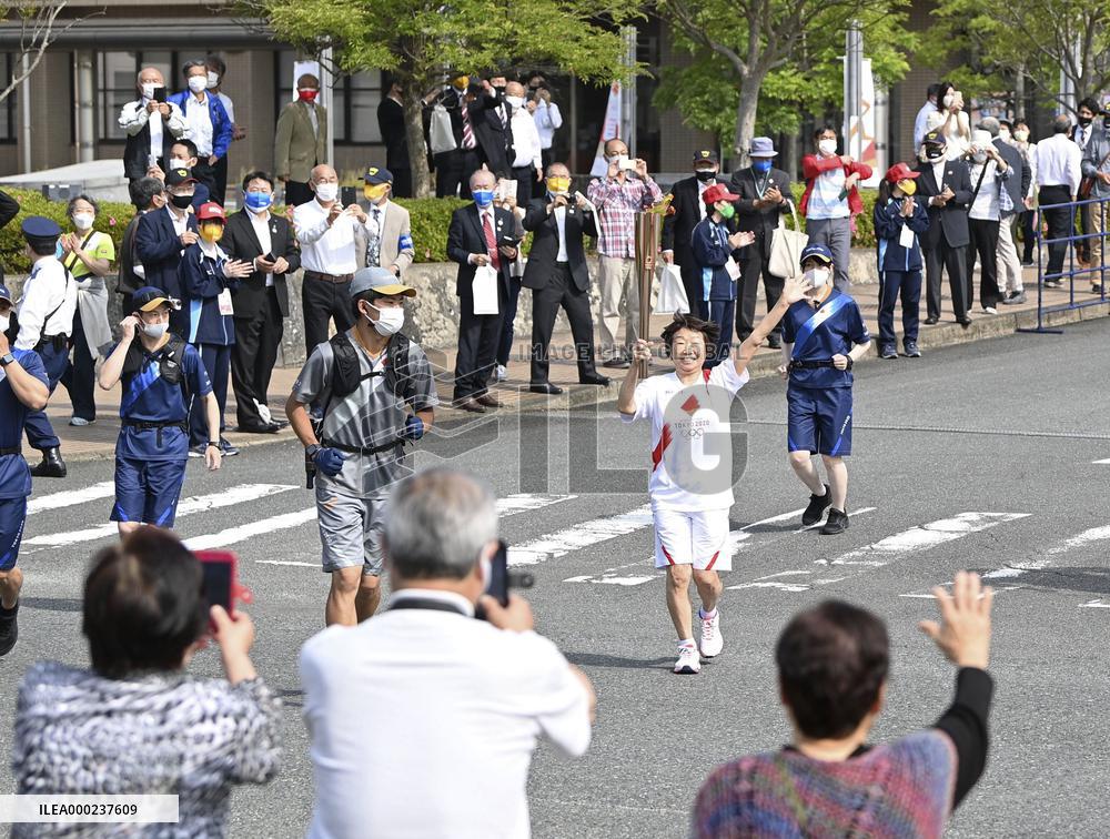 Tokyo Olympic torch relay