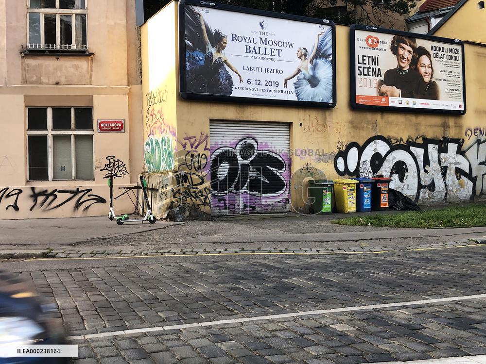 traffic, bikesharing, Prague