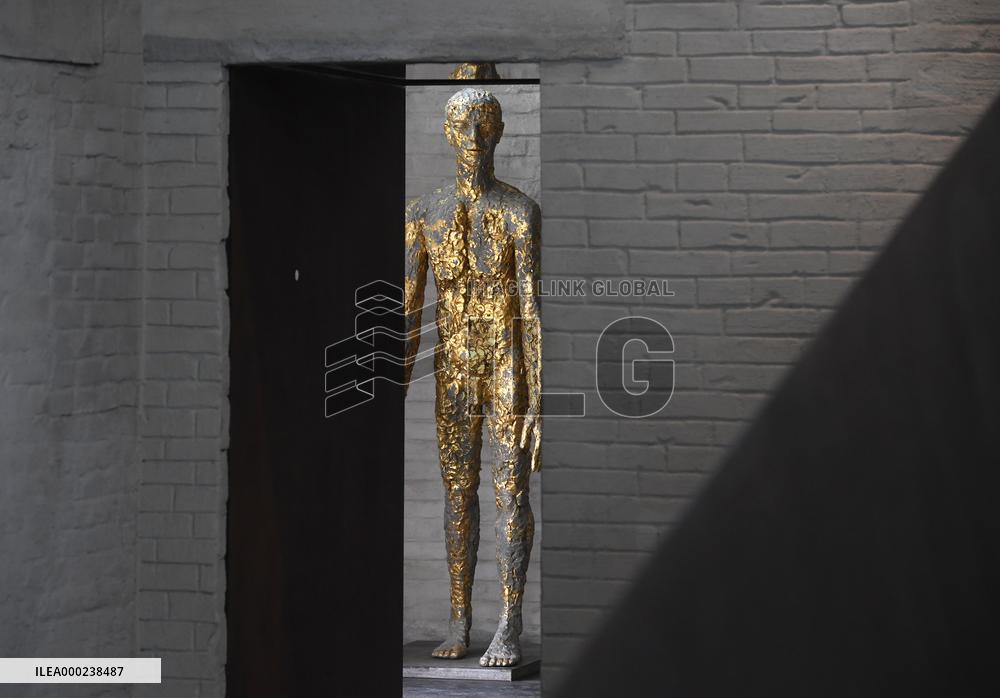 Jan Palach Memorial, sculpture Jan by Olbram Zoubek