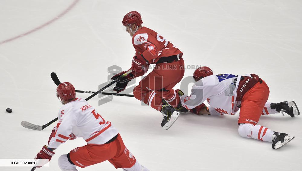 Lukas Krajicek, Tyler Moy , Tomas Marcinko