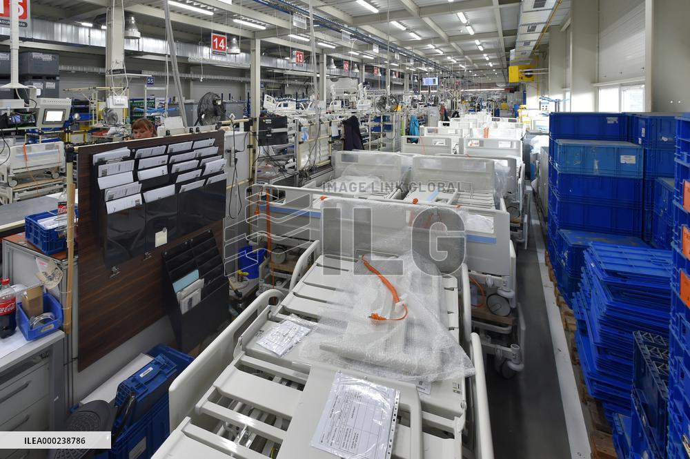 Linet Group, hospital beds, antidecubitus mattresses, furniture, solutions for hospitals