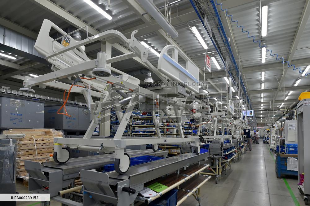 Linet Group, hospital beds, antidecubitus mattresses, furniture, solutions for hospitals