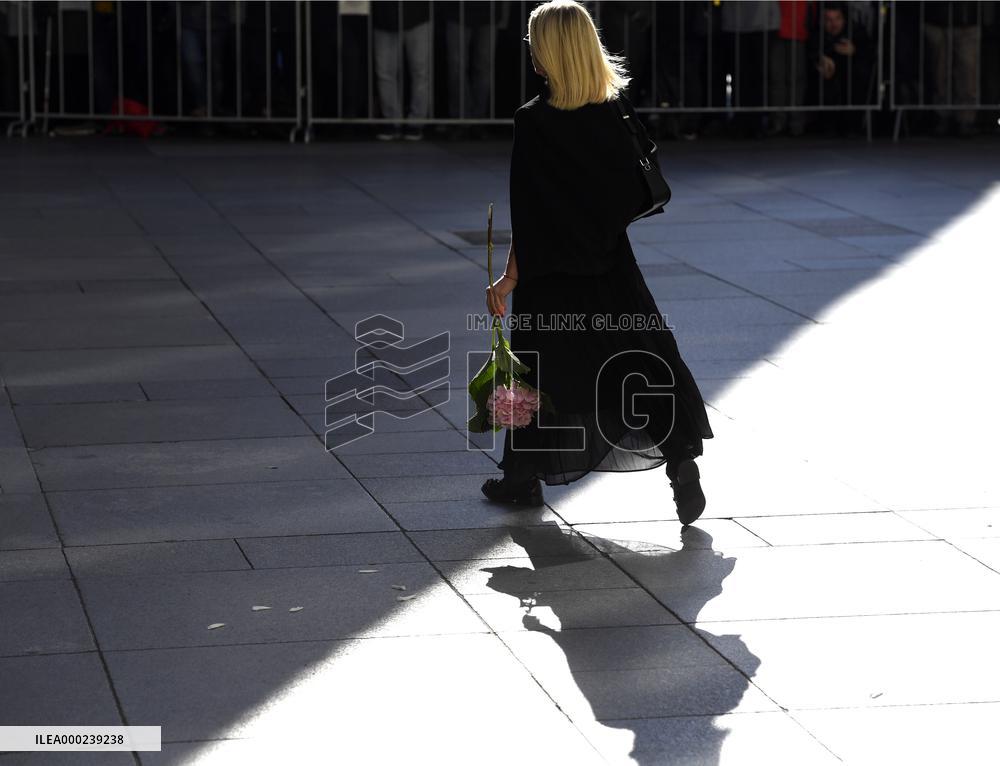 mourning ceremony, Karel Gott, Prague Castle