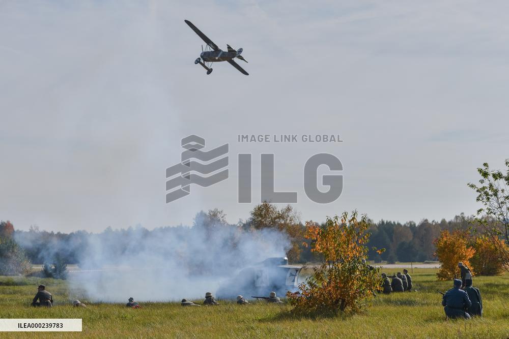 Ralsko - 30 years of freedom, military historical event, fighter aircraft