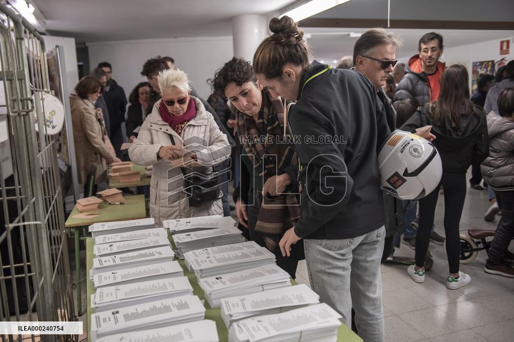 November 2019, Spanish general election
