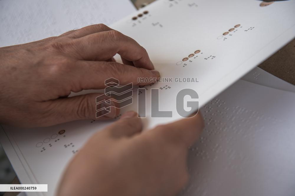 Elecciones a Cortes Generales, Congreso,Senado, Election instructions for blind people in Braille, November 2019, Spanish general election,