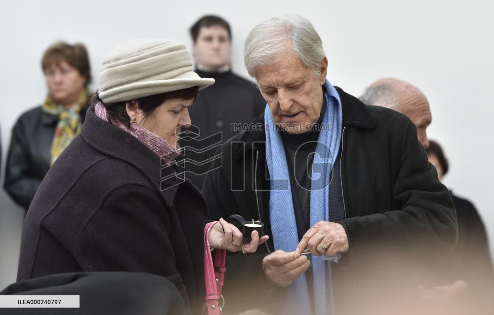 Jan Kodes, funeral of former Czech tennis player Jana Novotna