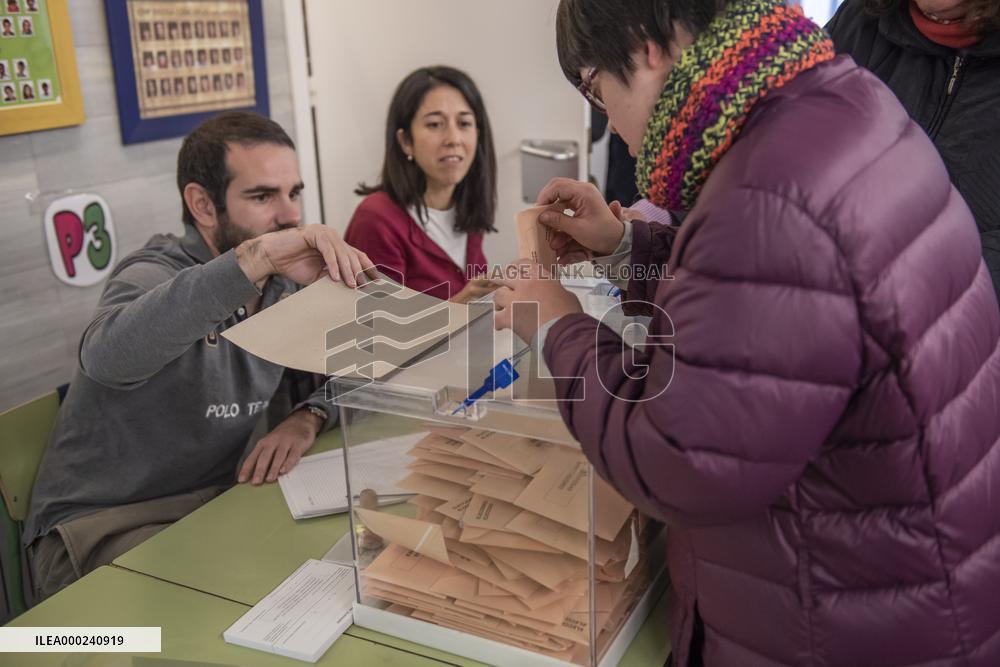 November 2019, Spanish general election