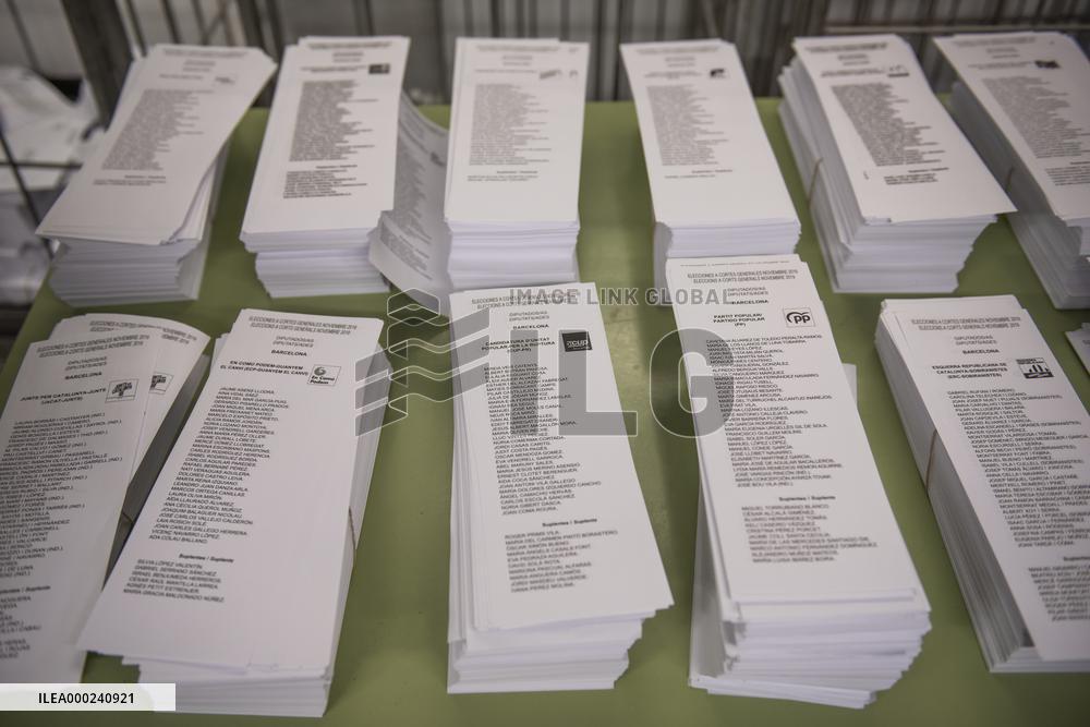 November 2019, Spanish general election