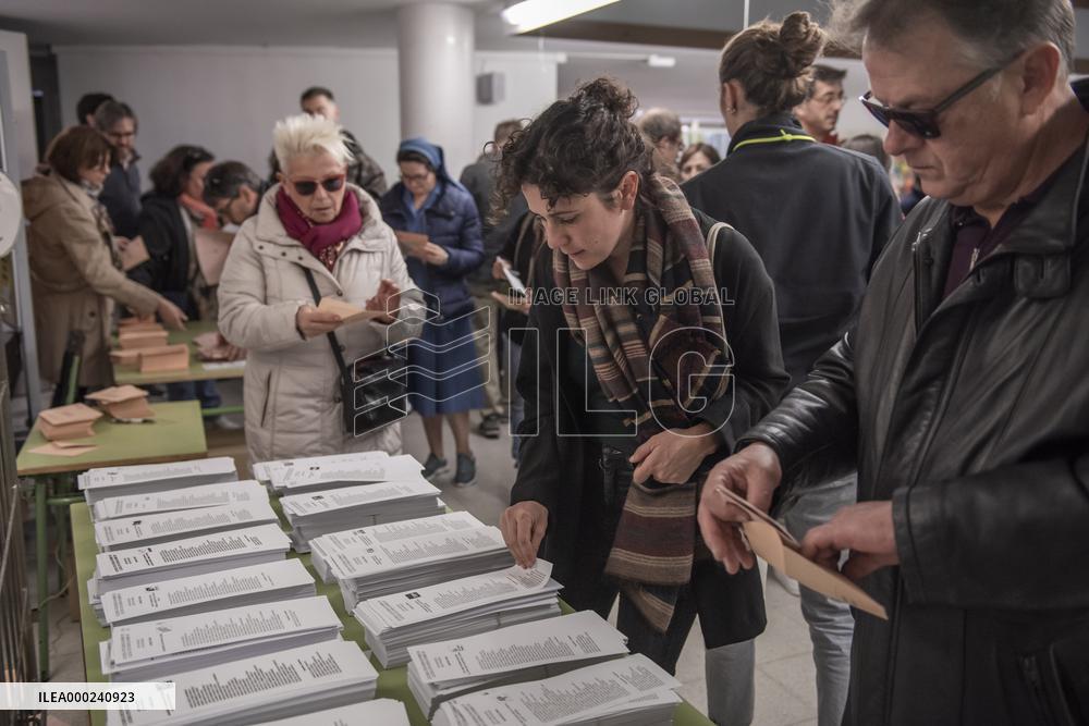 November 2019, Spanish general election