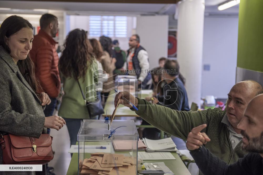 November 2019, Spanish general election