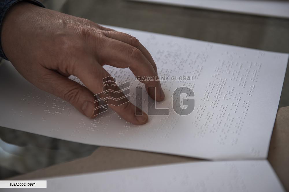 Elecciones a Cortes Generales, Congreso,Senado, Election instructions for blind people in Braille, November 2019, Spanish general election,