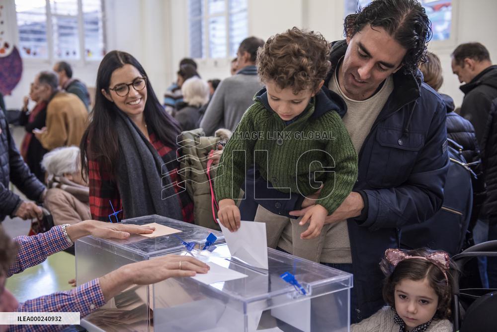 November 2019, Spanish general election