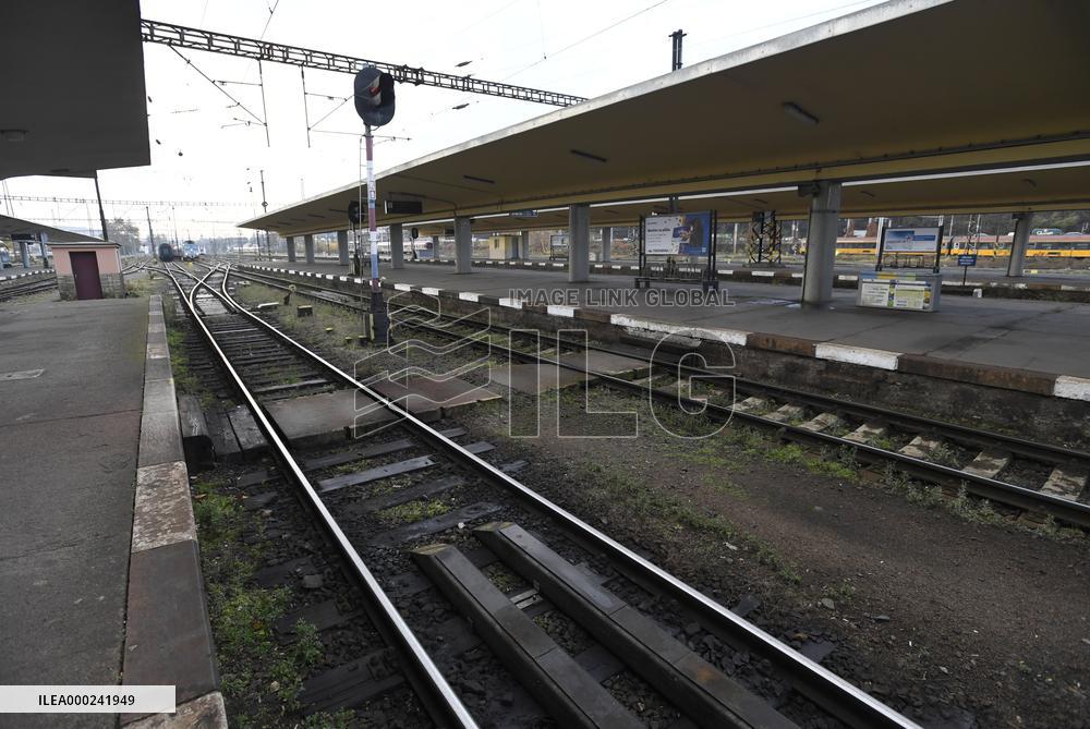 Prague-Smichov railway station