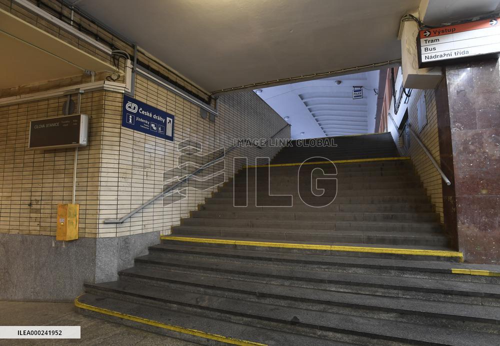 Prague-Smichov railway station