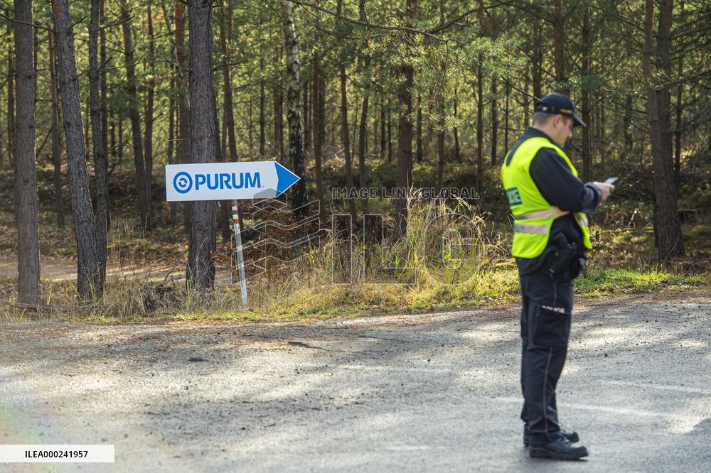 explosion in waste management firm