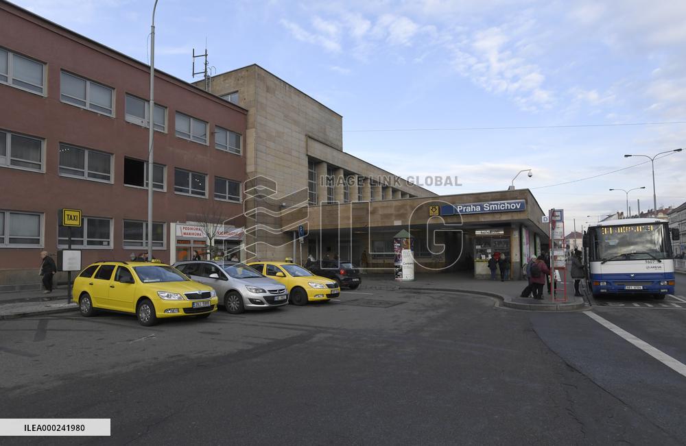Prague-Smichov railway station