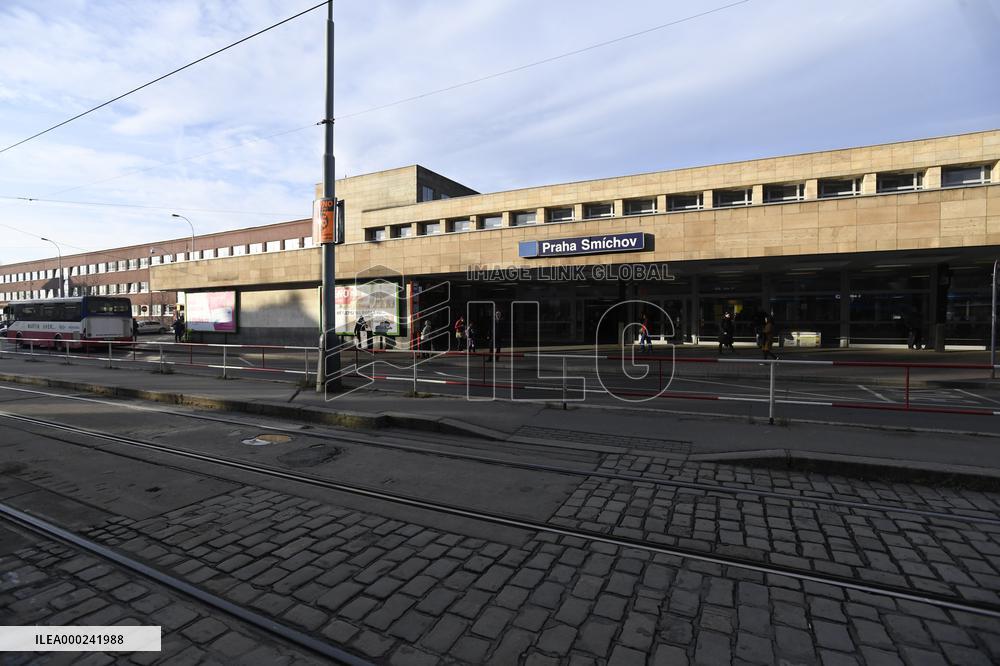 Prague-Smichov railway station