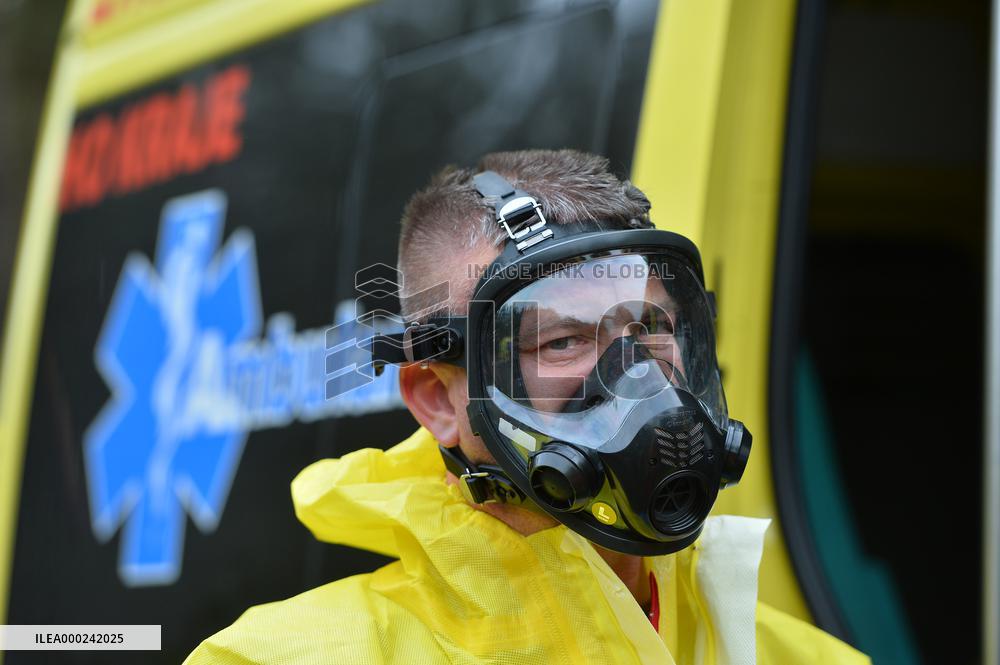 explosion in waste management firm
