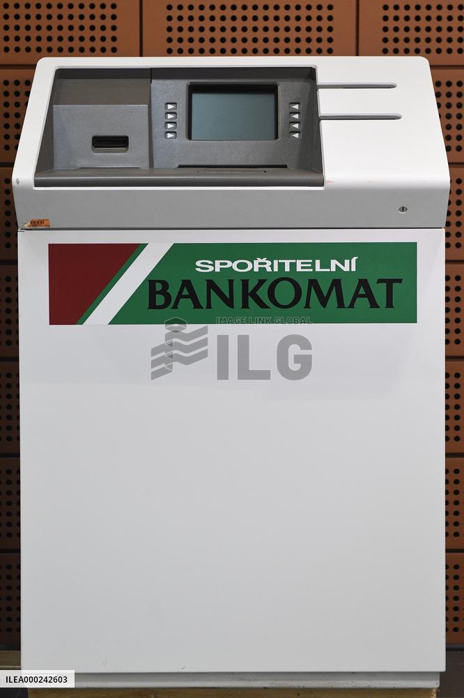 the very first ATM installed in the former Czechoslovakia