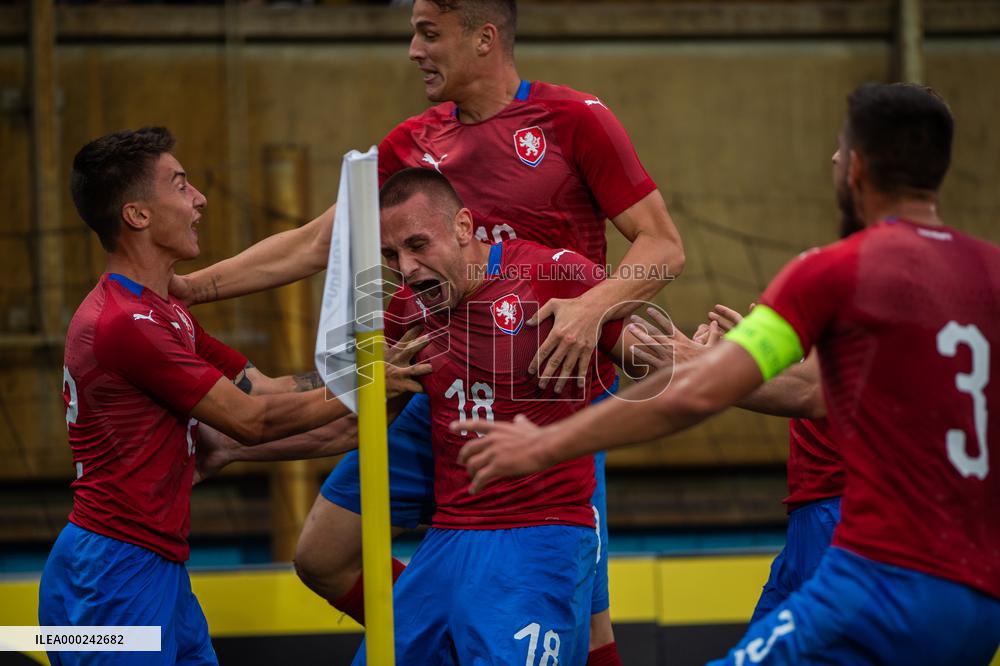 Czech Team celebrate a goal