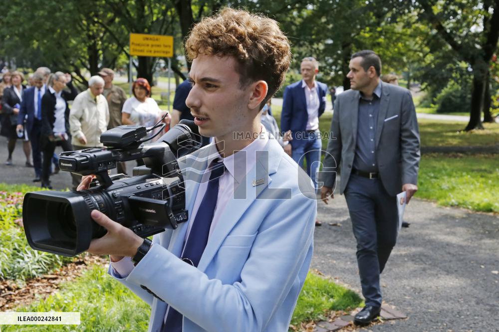 A walk with Mateusz Morawiecki Polish Prime Minister