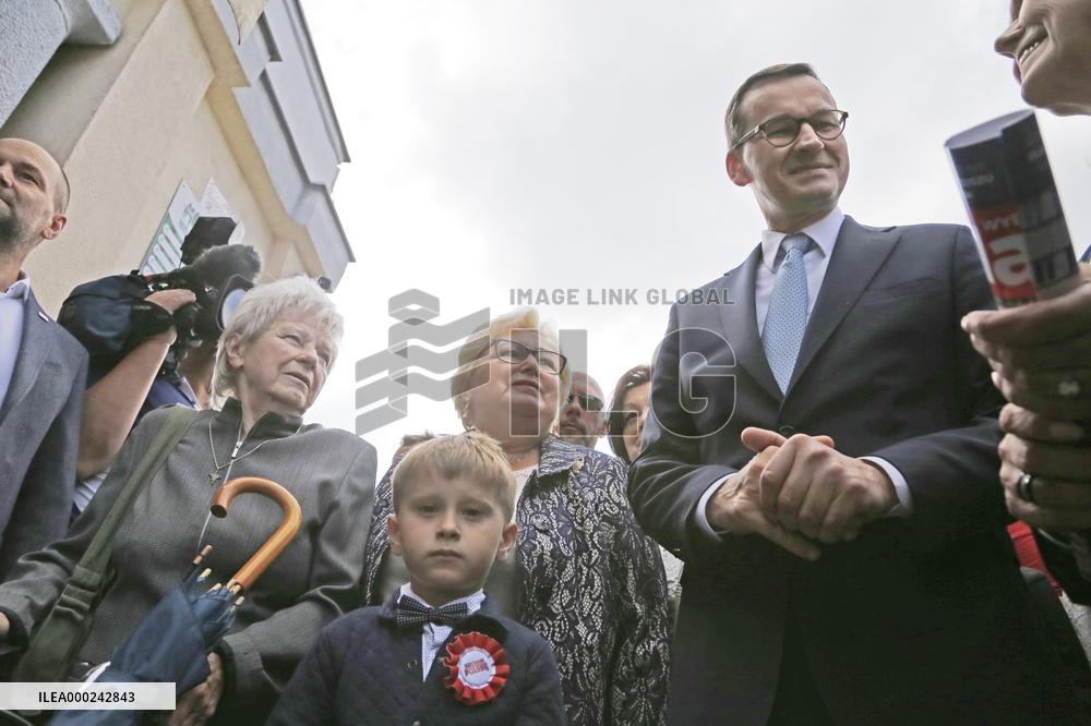 A walk with Mateusz Morawiecki Polish Prime Minister
