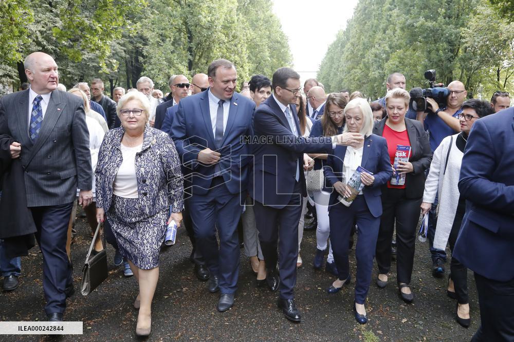 A walk with Mateusz Morawiecki Polish Prime Minister