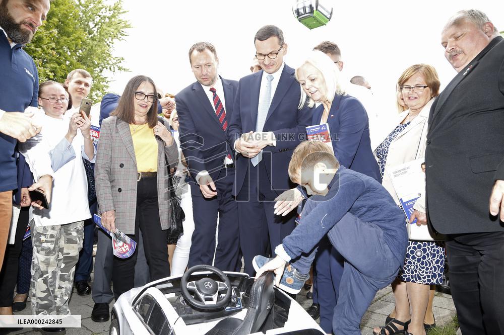A walk with Mateusz Morawiecki Polish Prime Minister