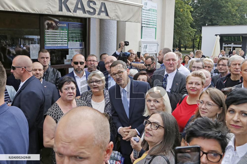A walk with Mateusz Morawiecki Polish Prime Minister