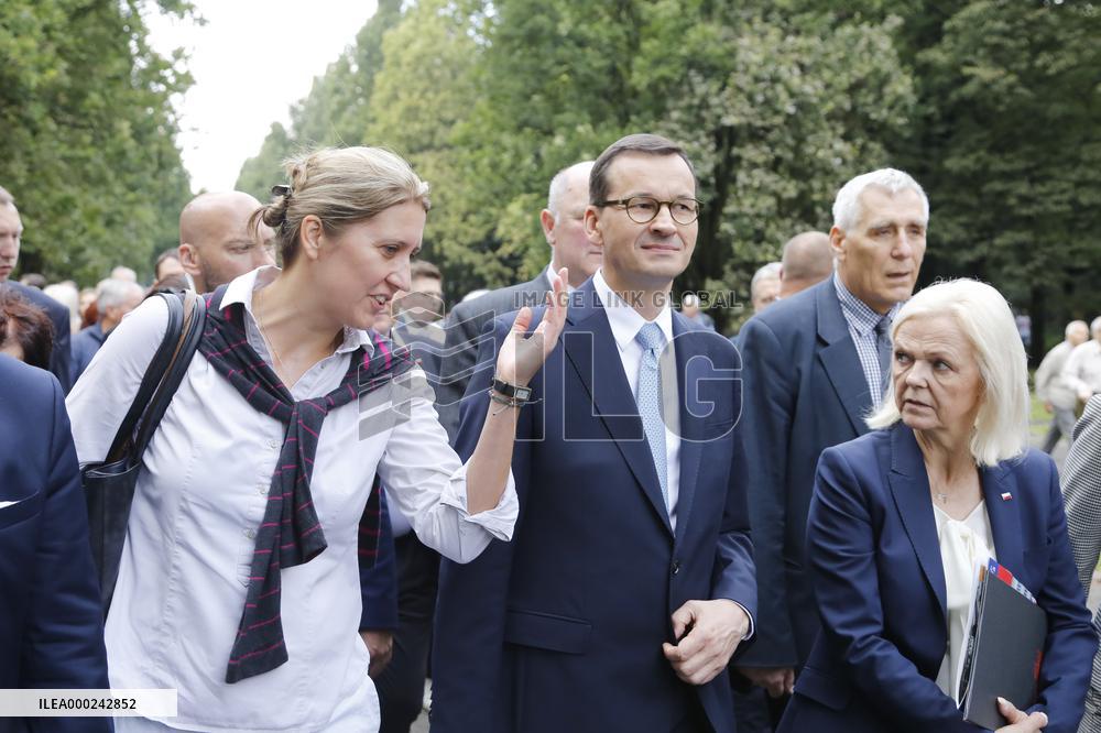 A walk with Mateusz Morawiecki Polish Prime Minister