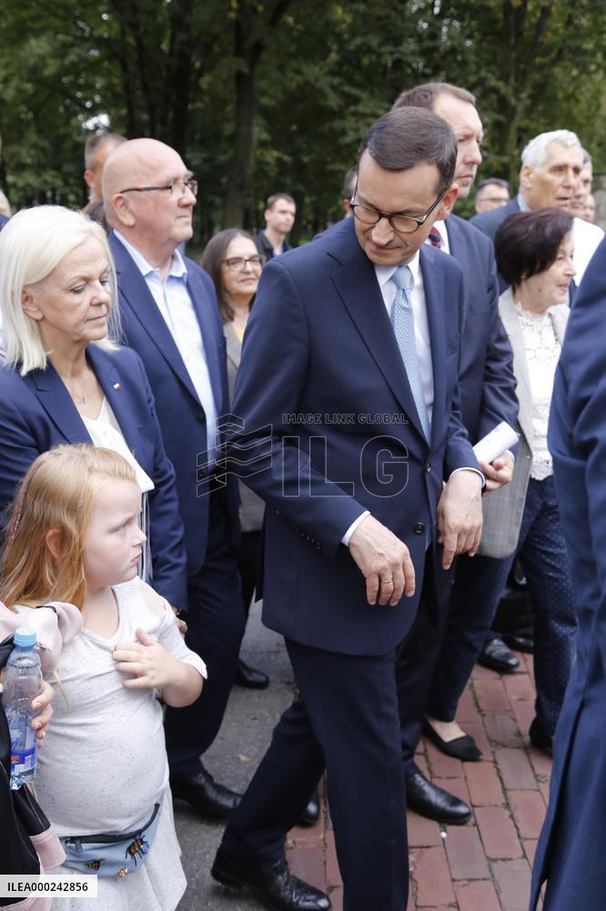 A walk with Mateusz Morawiecki Polish Prime Minister