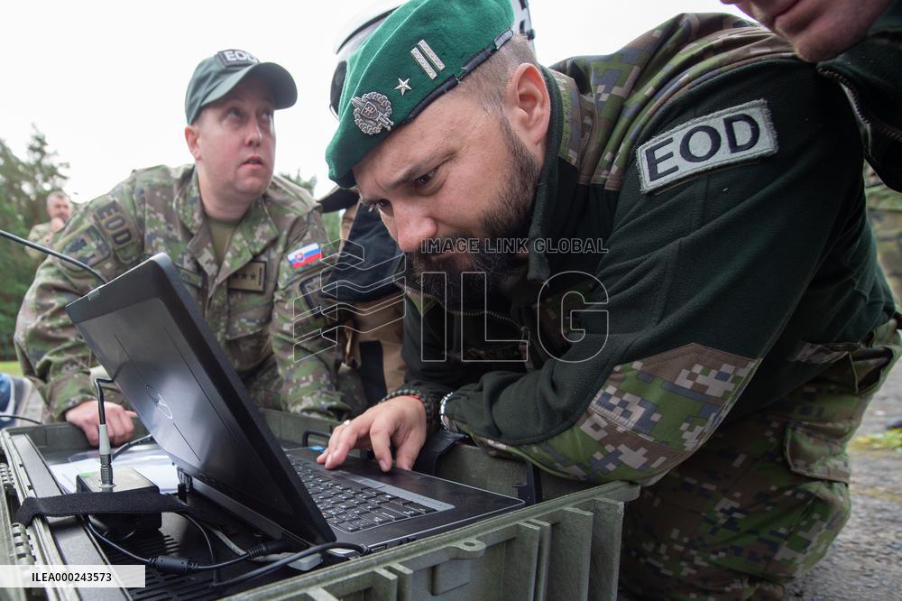 MiniGator 2019, international exercise of EOD (Explosive Ordnance Disposal) units