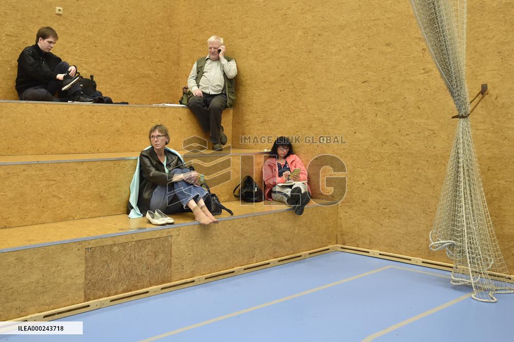 World War Two air bomb, evacuation, people, Liberec