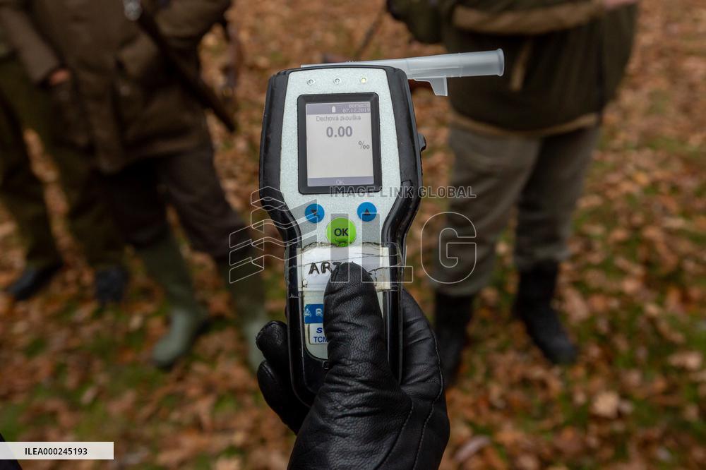 Hunter, alcohol test